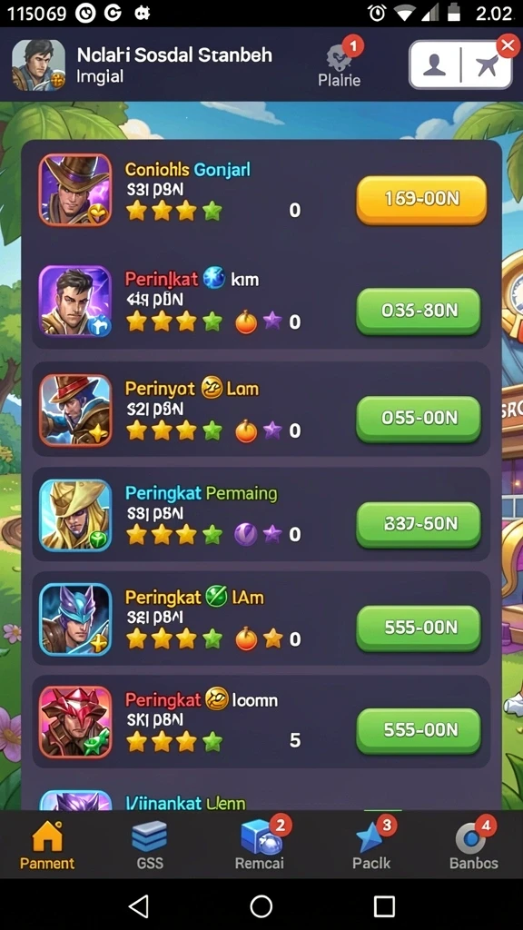 Screenshot bento123 nomor 2